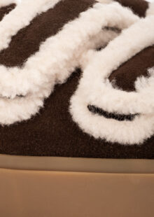 Sneakers "Velcro Low" - Dunkelbraun – Bild 6
