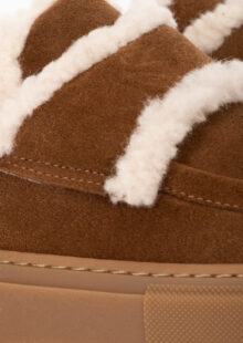 Loafers gefüttert - Braun – Bild 6