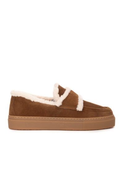 Loafers gefüttert - Braun – Bild 2