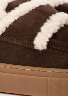 Loafers gefüttert - Dunkelbraun – Bild 6