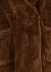 Fake-Fur Wendemantel "Shao" - Braun – Bild 6