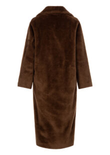 Fake-Fur Wendemantel "Shao" - Braun – Bild 5