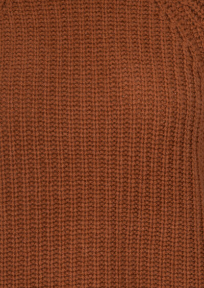 Pullover "Lona crop" aus Kaschmir-Mix - Braun – Bild 4