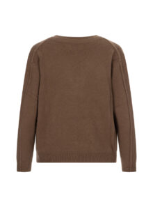 Pullover aus Kaschmir - Sand – Bild 2