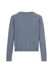 Strickjacke aus Kaschmir - Blau – Bild 2