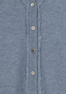 Strickjacke aus Kaschmir - Blau – Bild 3