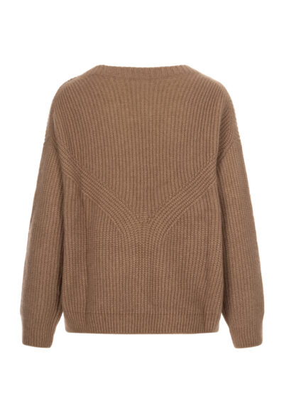Pullover aus Baumwolle und Kaschmir - Sandfarben – Bild 2