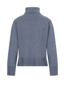 Pullover aus Wolle und Kaschmir - Blau – Bild 2
