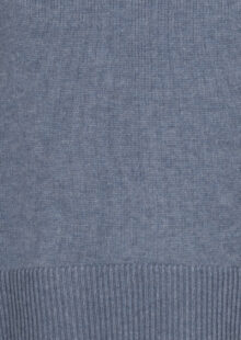 Pullover aus Wolle und Kaschmir - Blau – Bild 3