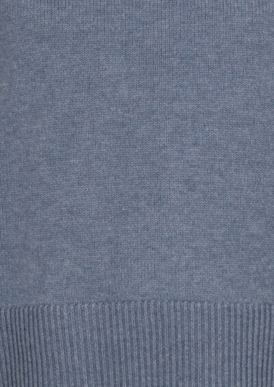 Pullover aus Wolle und Kaschmir - Blau – Bild 3