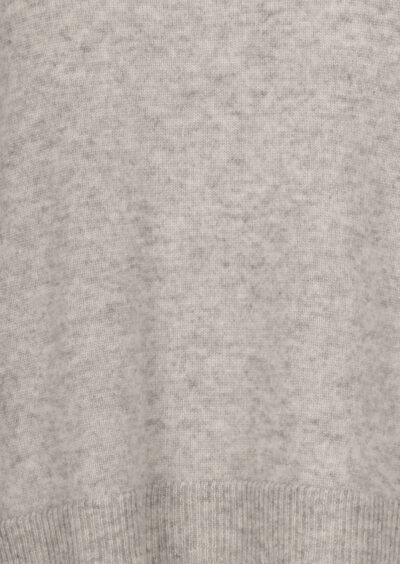 Pullover aus Kaschmir - Hellgrau – Bild 3