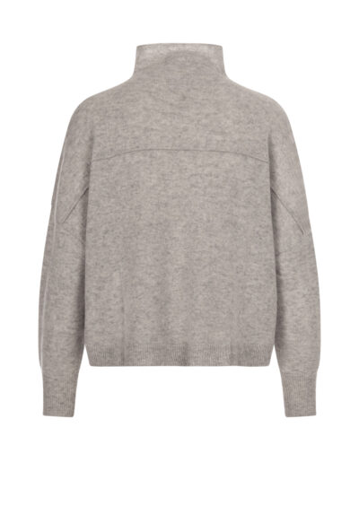 Pullover aus Kaschmir - Hellgrau – Bild 2