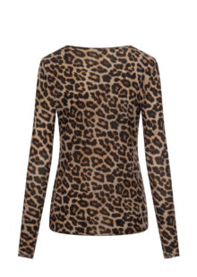 Longsleeve mit Leomuster - Multi – Bild 2