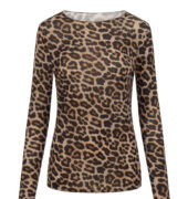 Longsleeve mit Leomuster - Multi