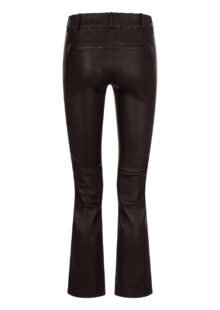Lederhose „Jen“ – Kaffeebraun – Bild 2