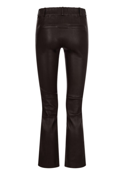 Lederhose „Jen“ – Kaffeebraun – Bild 2