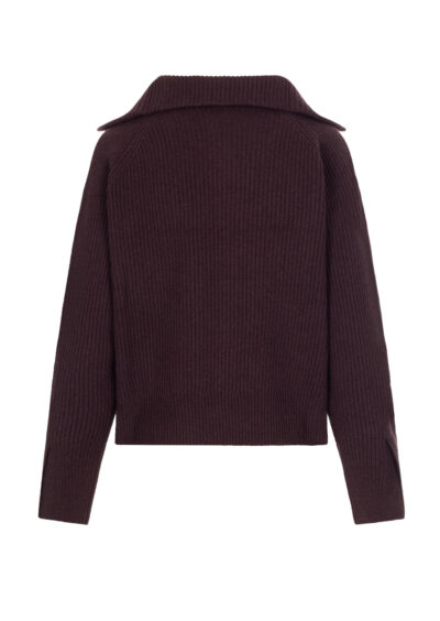 Pullover aus Wolle – Lila – Bild 2