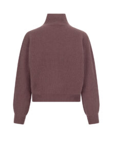 Pullover aus Wolle und Kaschmir – Mauve – Bild 2