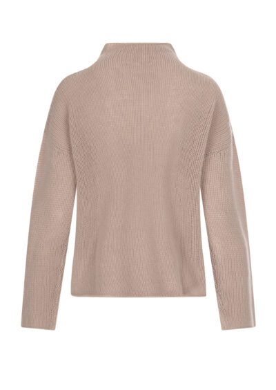 Pullover aus Wolle und Kaschmir - Taupe – Bild 2