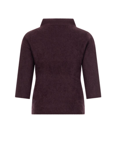 Pullover aus Wolle und Kaschmir - Lila – Bild 2