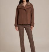 Jacke "Dafne" aus Wolle und Kaschmir - Braun