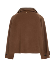 Jacke "Dafne" aus Wolle und Kaschmir - Braun – Bild 3