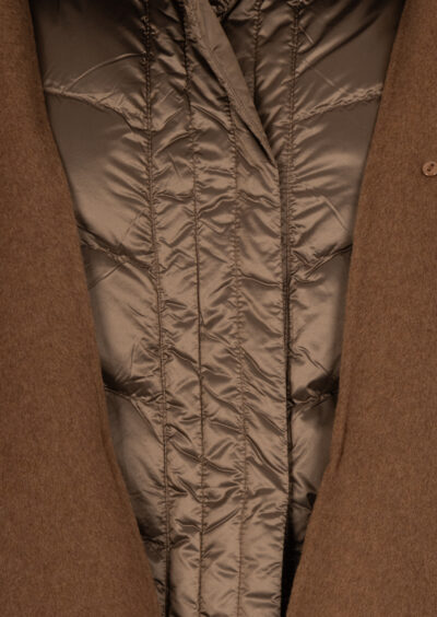 Jacke "Dafne" aus Wolle und Kaschmir - Braun – Bild 5