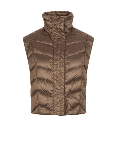 Jacke "Dafne" aus Wolle und Kaschmir - Braun – Bild 7