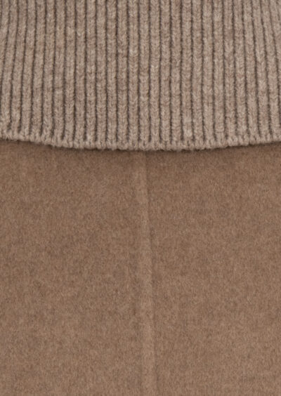 Mantel "Ovela" aus Wolle und Kaschmir - Beige – Bild 4