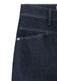 Barrel-Jeans "Ornella" - Dunkelblau – Bild 3
