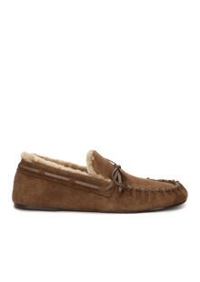 Mokkasin „Peyton“ aus Veloursleder – Taupe – Bild 2