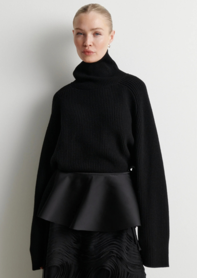 Peplum-Gürtel "Sherata" - Schwarz – Bild 2