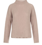 Pullover aus Wolle und Kaschmir - Taupe