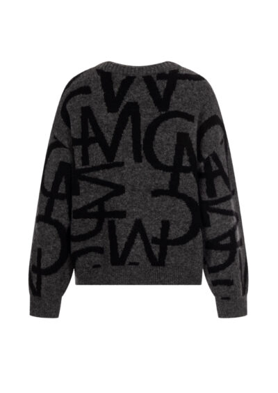 Pullover "Ibra" - Grau/Schwarz – Bild 2