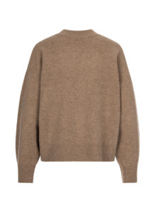 Pullover "Lucile" aus Merinowolle - Hellbraun – Bild 2
