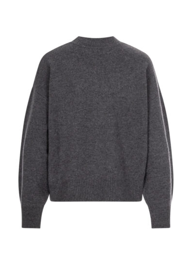 Pullover "Lucile" aus Merinowolle - Grau – Bild 2