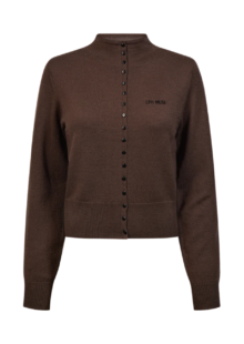 Feiner Wollpullover "Kenna" - Braun
