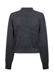 Feiner Wollpullover "Kenna" - Grau – Bild 3