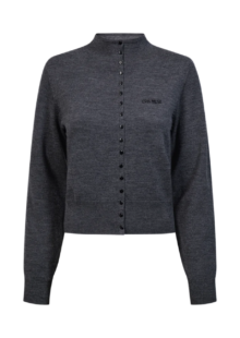 Feiner Wollpullover "Kenna" - Grau – Bild 2