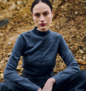 Feiner Wollpullover "Kenna" - Grau