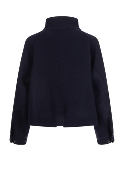 Wolljacke "Mirta" - Navyblau – Bild 2