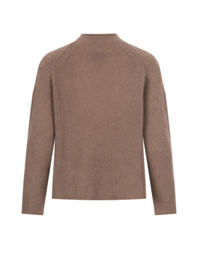Pullover "Seraph" aus Kaschmir und Seide - Taupe – Bild 2