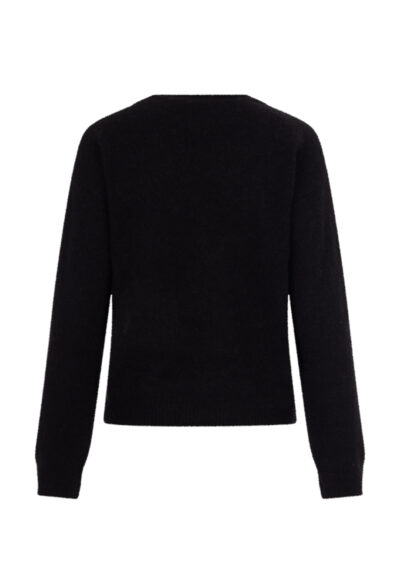 Pullover mit Argyle-Muster – Schwarz/Multi – Bild 2