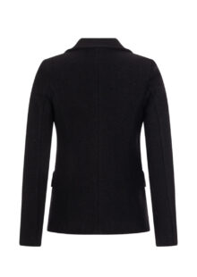 Blazer "Palo" aus Wolle - Schwarz – Bild 2