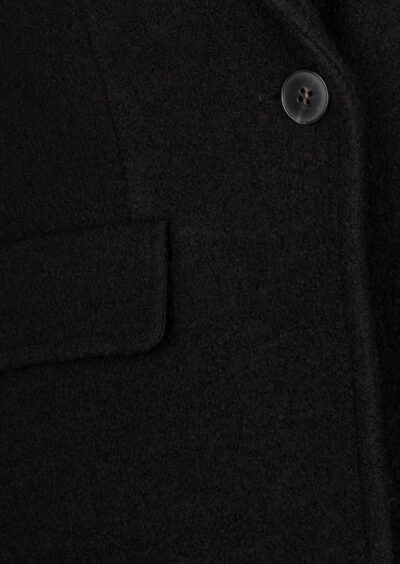 Blazer "Palo" aus Wolle - Schwarz – Bild 3