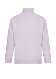 Pullover "Dicola" aus Wolle - Flieder – Bild 2
