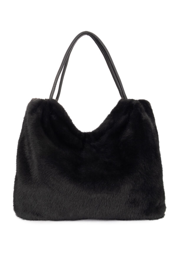 studio-ar-tasche-fake-fur-dunkelgrau