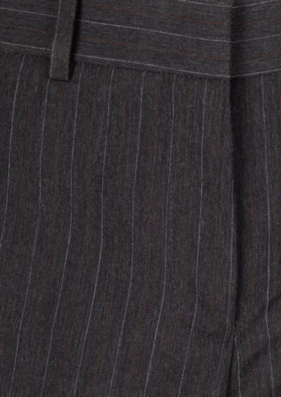 Nadelstreifen-Hose "Disty" - Anthrazit – Bild 3