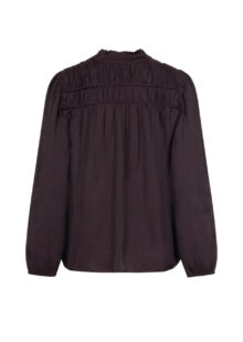 Bluse „Cessia“ – Aubergine – Bild 2