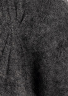 Wende-Strickjacke "Terrats" aus Wolle - Dunkelgrau – Bild 3